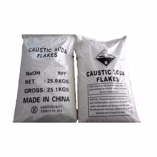 Factory Supply 99% Caustic Soda Flakes /Caustic Soda Solid White Crystal Granule Powder for Sale