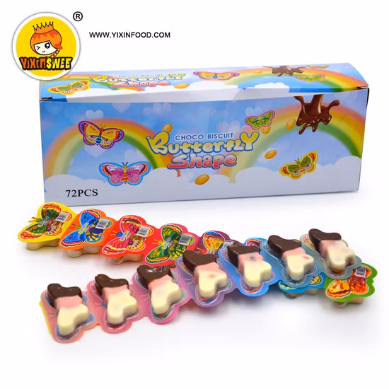Factory Wholesale Three Color Butterfly Chocolate