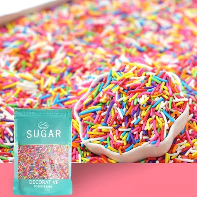 Creative Cake Decoration Sugar Pills Sweet Pearl Shape Hard Candy