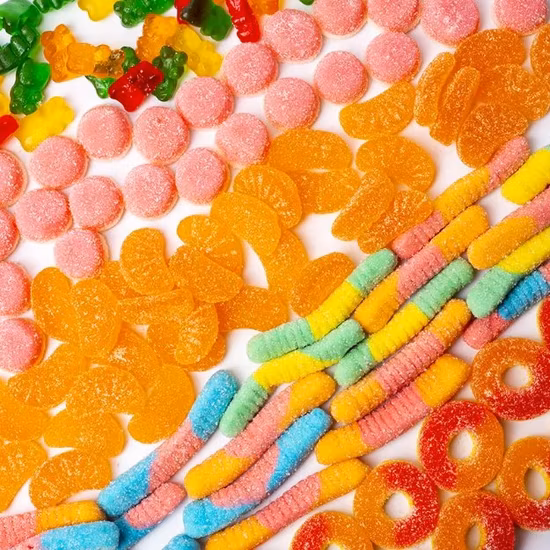 Delicious Square Shape Confectionery High Quality Soft Caramel Gummy Milk Candies