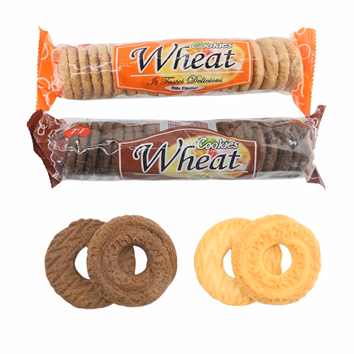 Mini Milk Flavor Cookies Biscuits 90g/Box