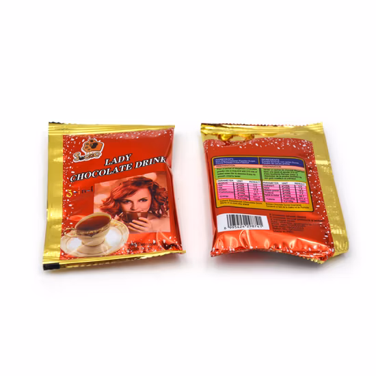 10g Sweet 3 in 1 Instant Lady Chocolate Drink Powder