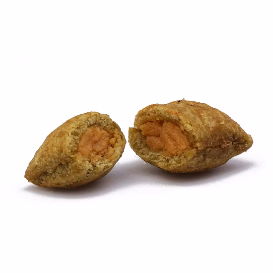 China OEM Pet Food Cats Crunchy Bite Snack Yummy Chicken Flavor Cat Biscuits